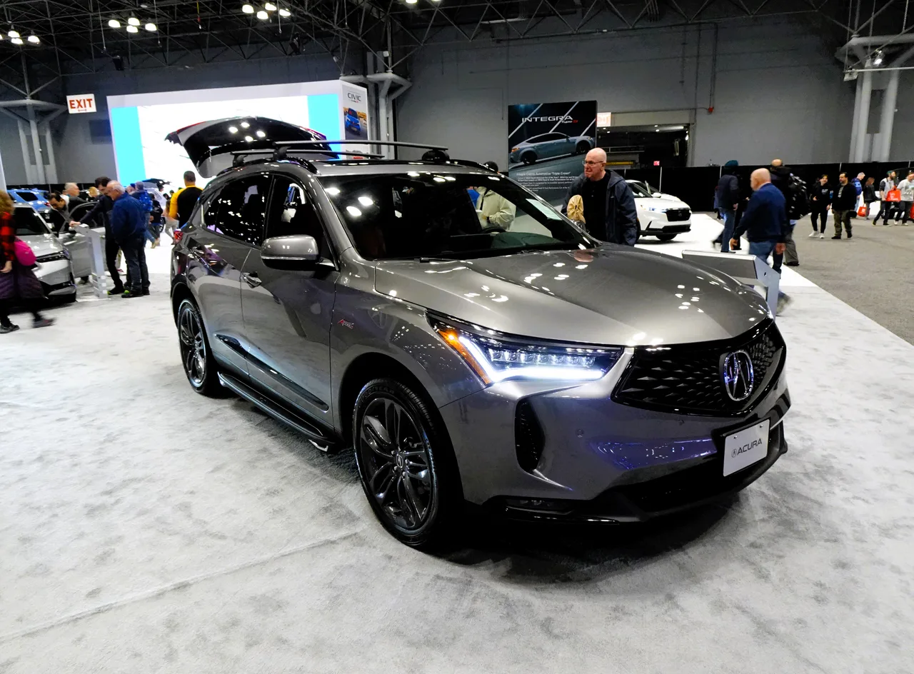 어큐라 RDX A-Spec SH-AWD, 뉴욕 오토쇼 전시 모습