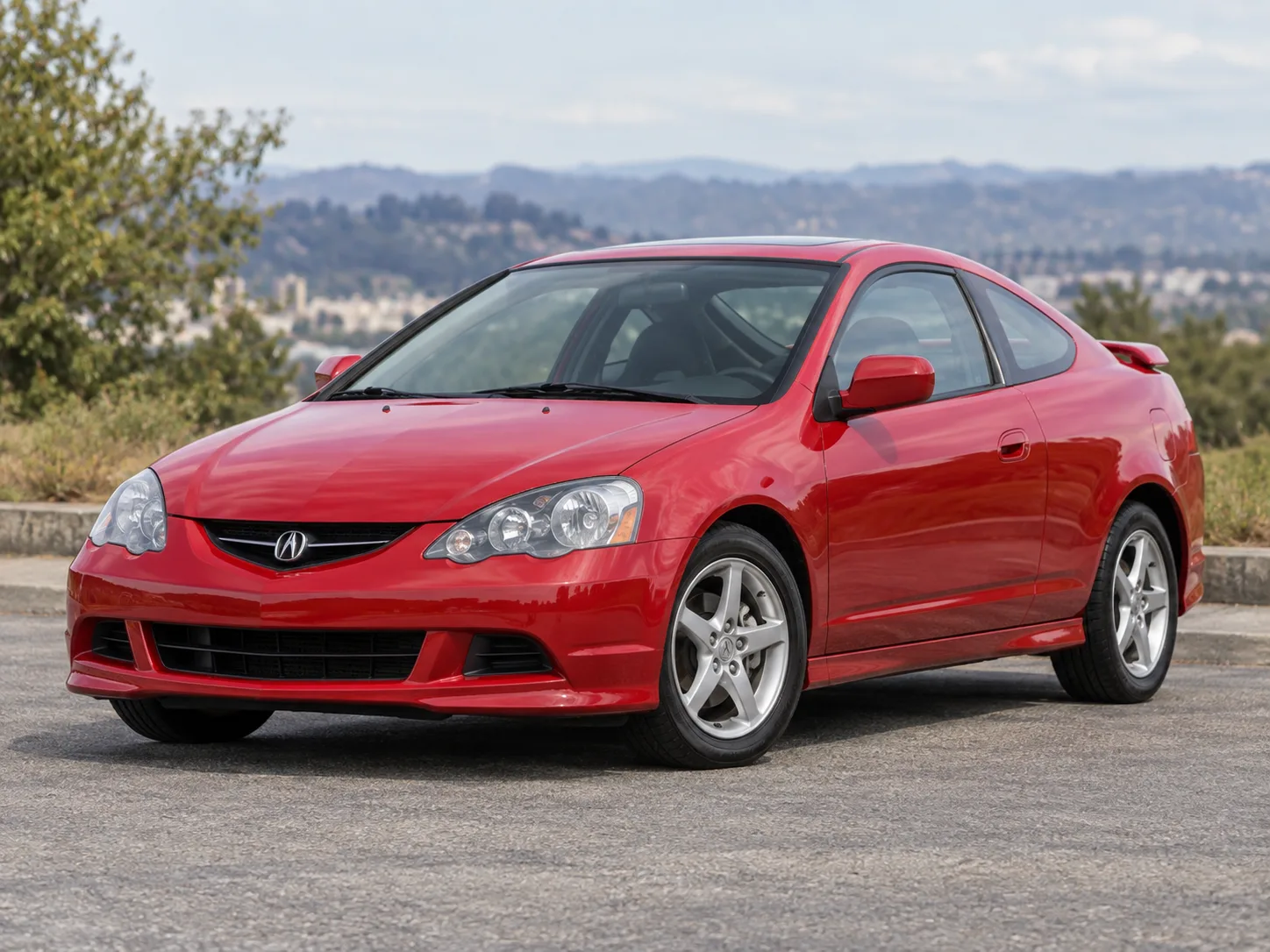 2004년형 아큐라 RSX 쿠페, 인테그라 후속 모델의 전면부 사진