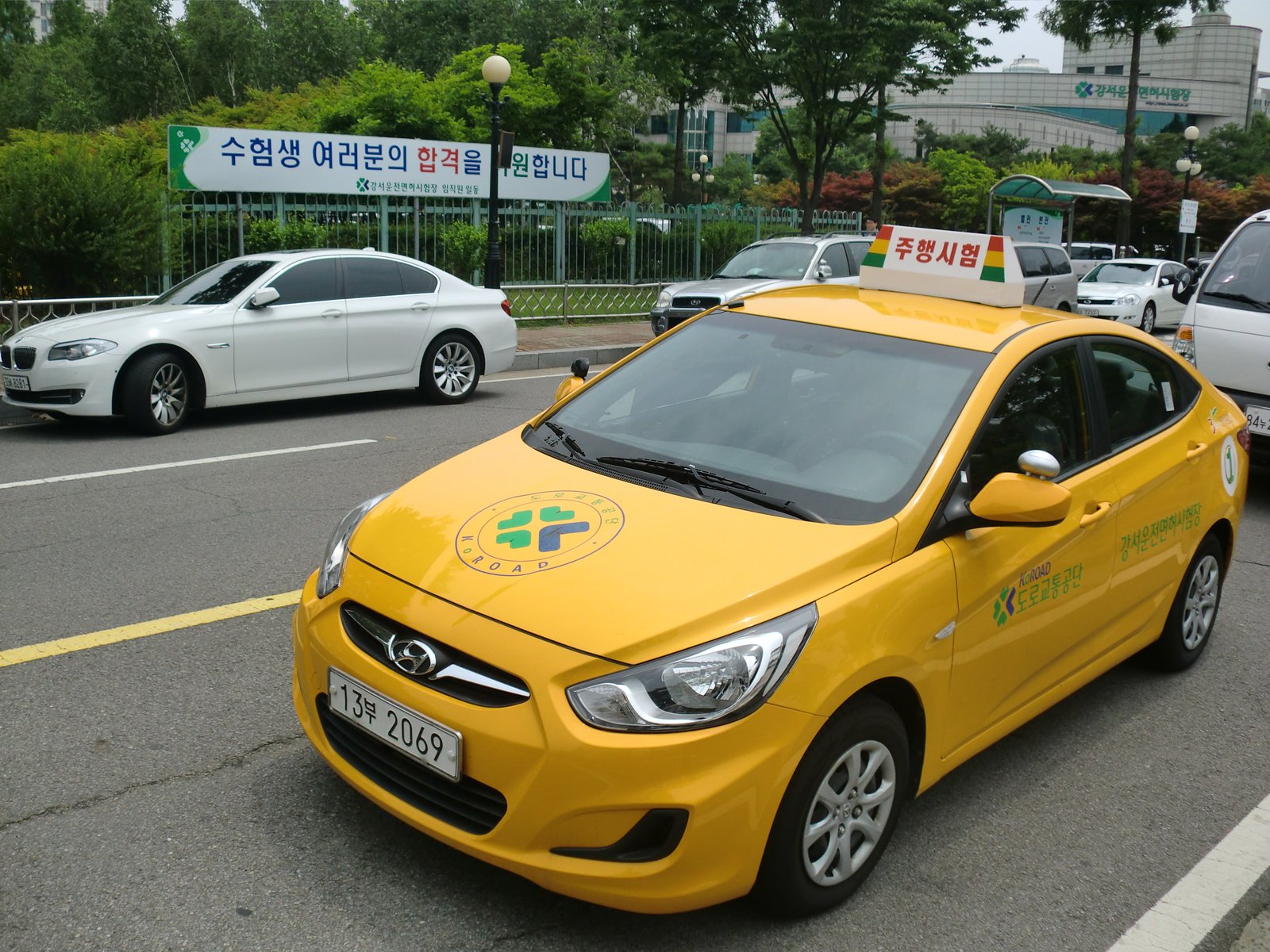 강서운전면허시험장 주행시험 차량 실물 사진