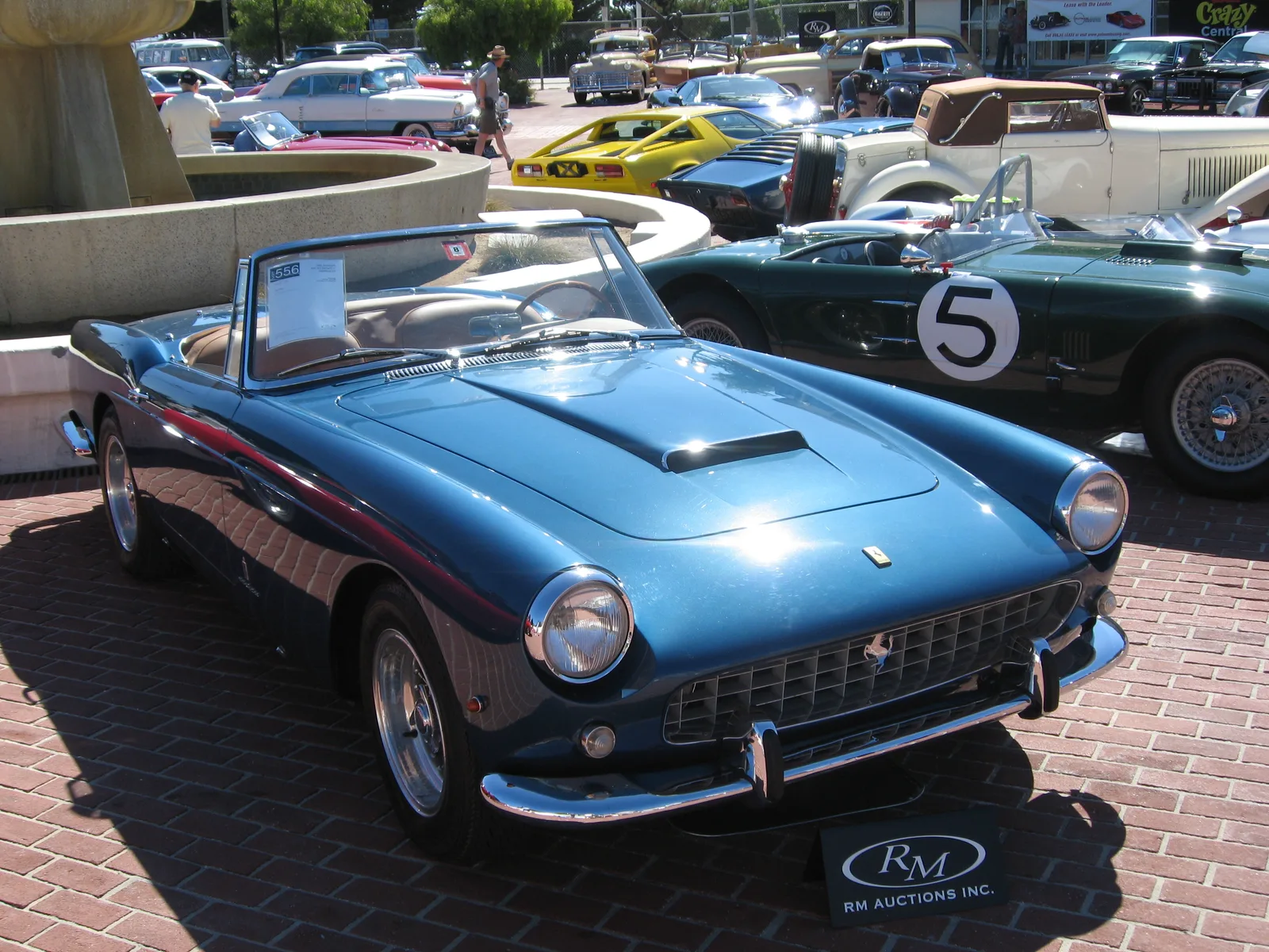 페라리 250 GT 카브리올레 시리즈 II 후면