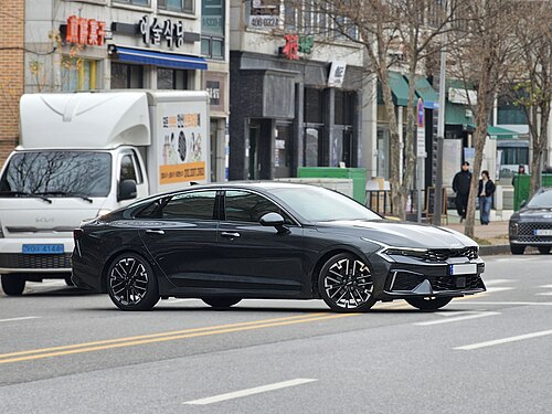 기아 K5 연식변경 모델 실물 사진