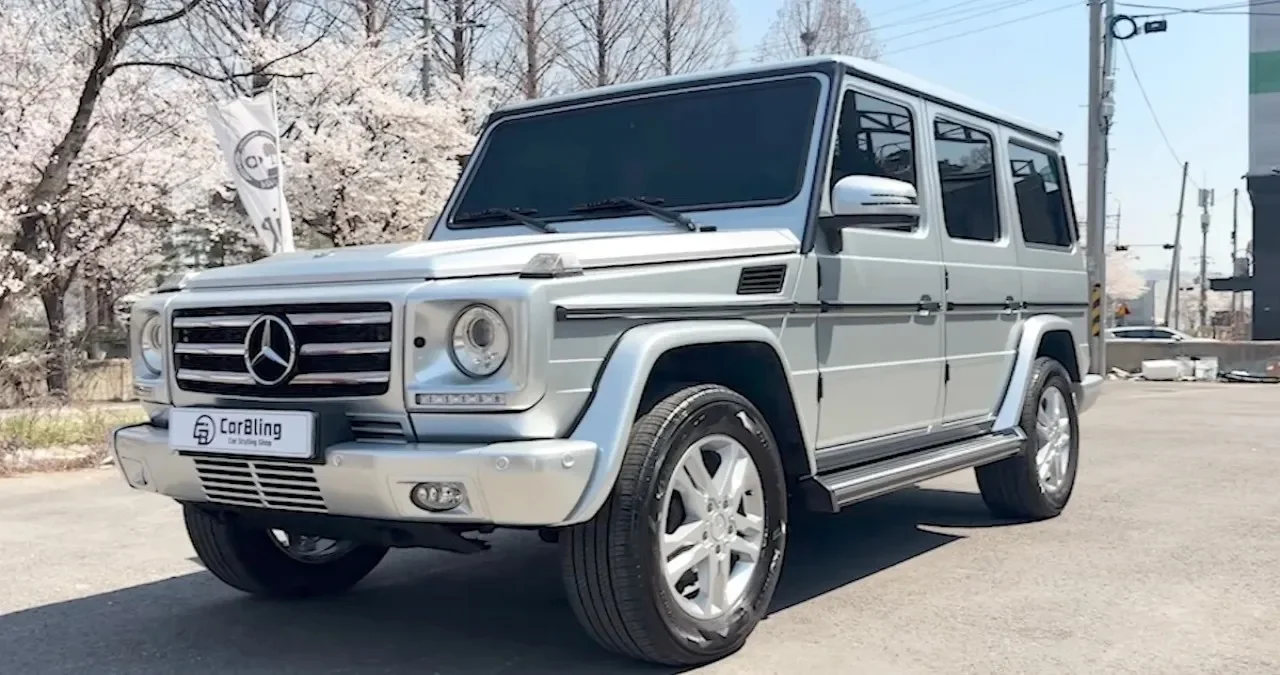 벤츠 G350 블루텍 측면 전경
