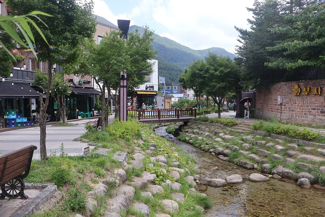 태백 황지연못