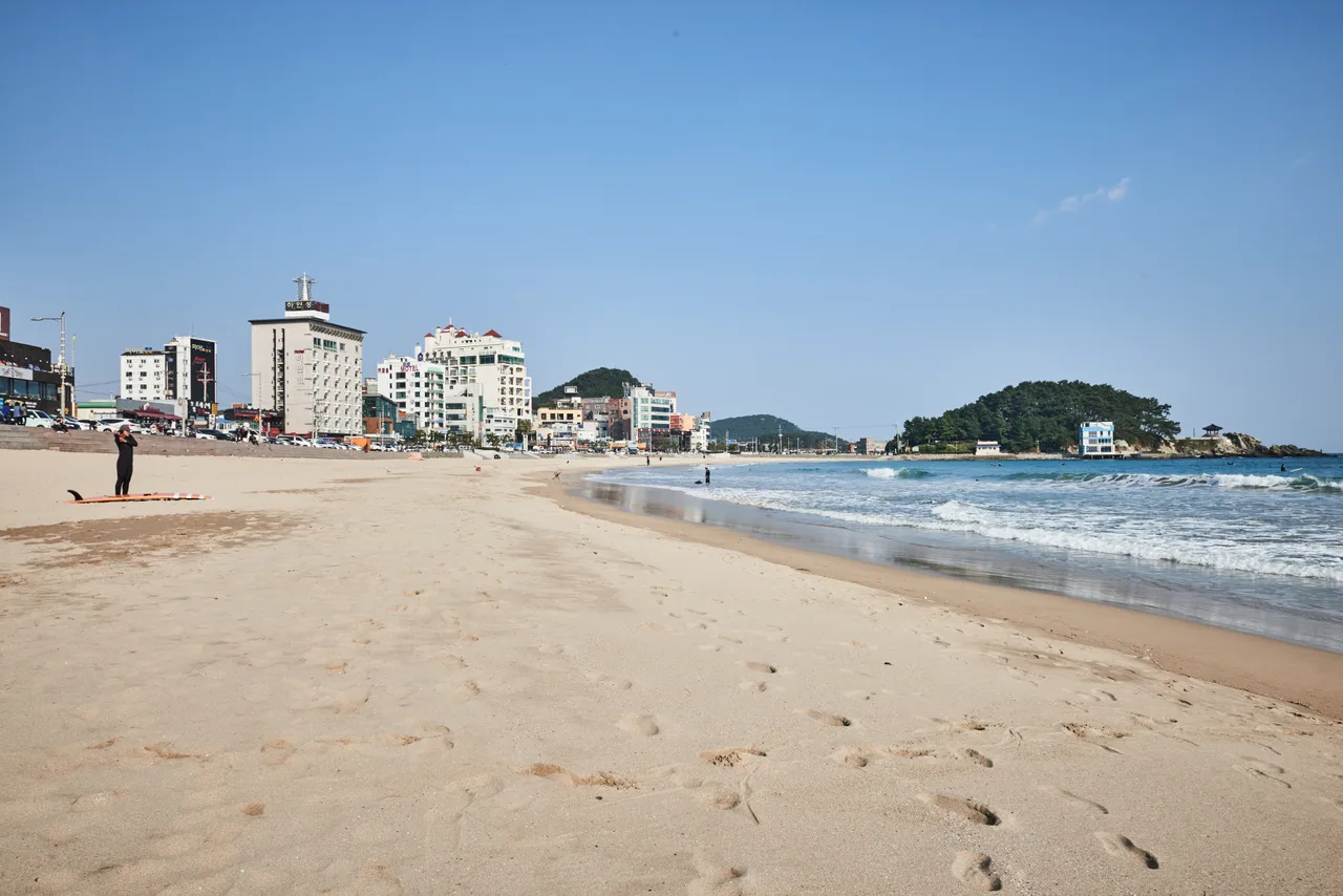 부산 송정 해변