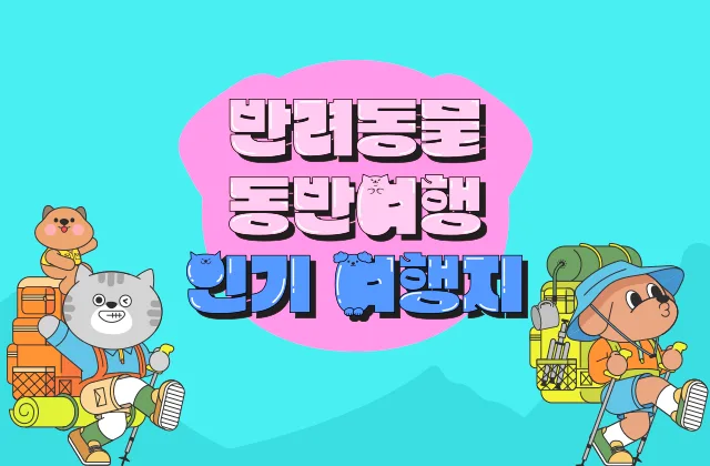 반려동물 동반여행 안내