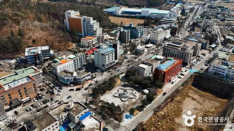온천 관광특구 전경