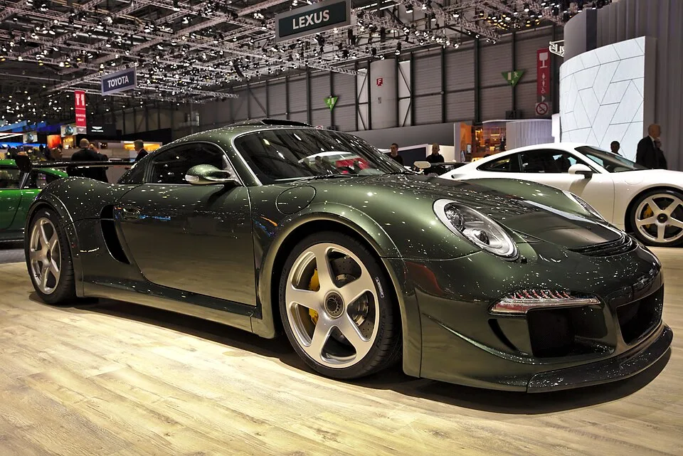 제네바 모터쇼에 전시된 RUF CTR3