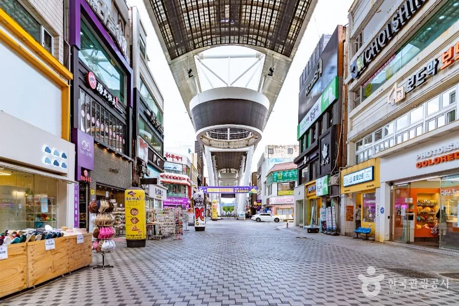 대전 으능정이 문화의거리 아케이드