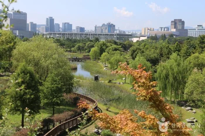 대전 한밭수목원 전경
